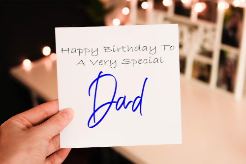 Special Dad Birthday Card, Card for Dad, Birthday Card, Dad Gift